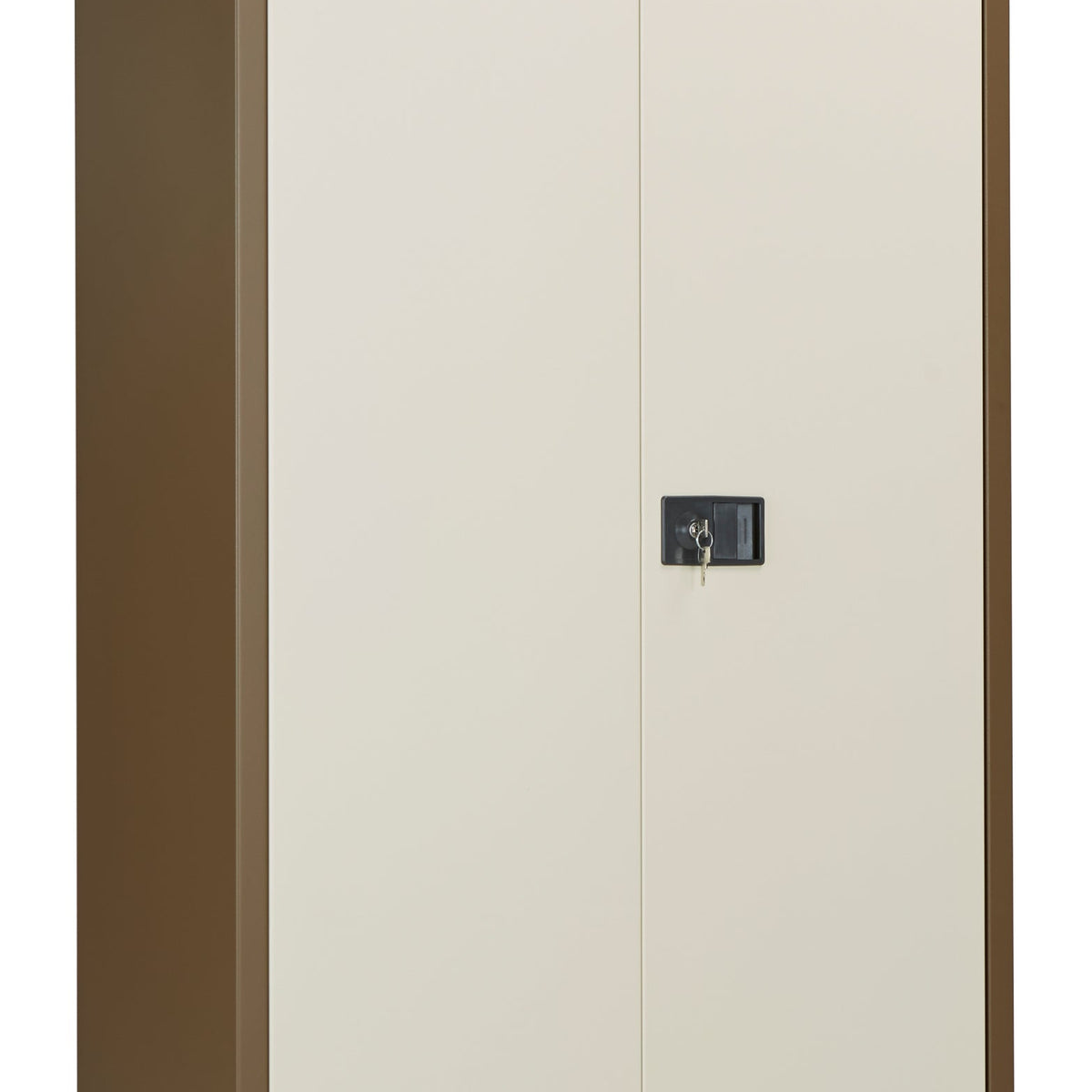 Bisley Steel Double Door Contract Cupboard Inc 4 Shelves Office
