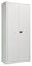 Bisley Steel Double Door Contract Cupboard Inc 4 Shelves Storage TC Group Goose Grey 
