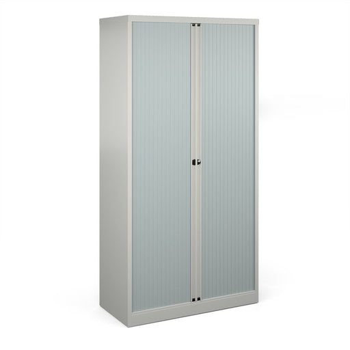 Bisley systems storage high tambour cupboard 1970mm high Steel Storage Dams 