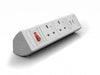 BOOST Desktop Power Module USB FURNITURE ACCESSORY Metalicon White 