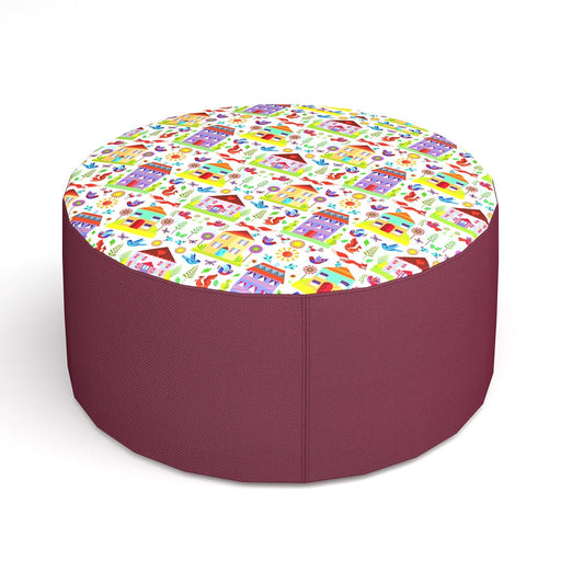 Bop Placeable Round Stool SOFT SEATING Social Spaces 