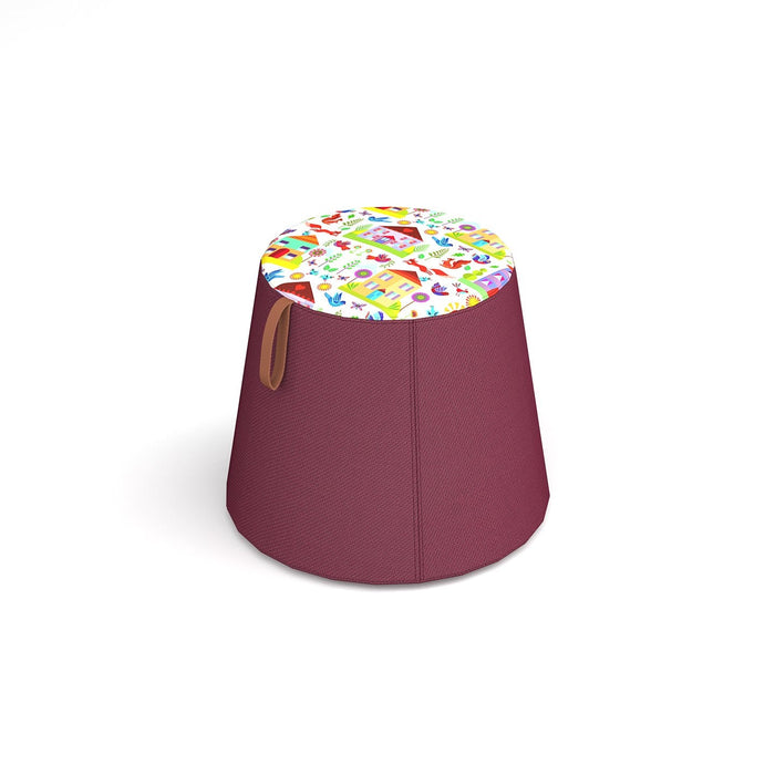 Bop Placeable Shade Stool With Castors SOFT SEATING Social Spaces 