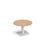 Brescia circular coffee table with flat square base 800mm x 800mm Tables Dams 