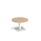 Brescia circular coffee table with flat square base 800mm x 800mm Tables Dams 