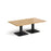 Brescia rectangular coffee table with flat square steel 1400mm x 800mm Tables Dams 