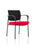 Brunswick Deluxe Visitor Chair Bespoke Visitor Dynamic Office Solutions Bespoke Bergamot Cherry Black Black Fabric