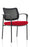Brunswick Deluxe Visitor Chair Bespoke Visitor Dynamic Office Solutions Bespoke Bergamot Cherry Black Black Mesh