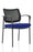 Brunswick Deluxe Visitor Chair Bespoke Visitor Dynamic Office Solutions Bespoke Stevia Blue Black Black Mesh