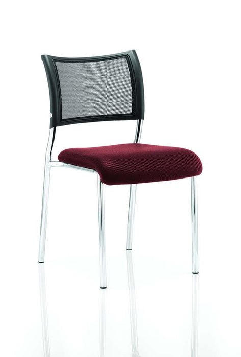 Brunswick Visitor Chair Bespoke Visitor Dynamic Office Solutions Bespoke Ginseng Chilli Chrome None