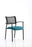 Brunswick Visitor Chair Bespoke Visitor Dynamic Office Solutions Bespoke Maringa Teal Black With Arms