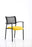 Brunswick Visitor Chair Bespoke Visitor Dynamic Office Solutions Bespoke Senna Yellow Black With Arms