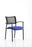 Brunswick Visitor Chair Bespoke Visitor Dynamic Office Solutions Bespoke Stevia Blue Black With Arms