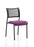Brunswick Visitor Chair Bespoke Visitor Dynamic Office Solutions Bespoke Tansy Purple Black None