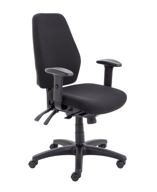 Call Centre 24hr Office Chair 24HR & POSTURE TC Group Black Self Assembly (Next Day) 