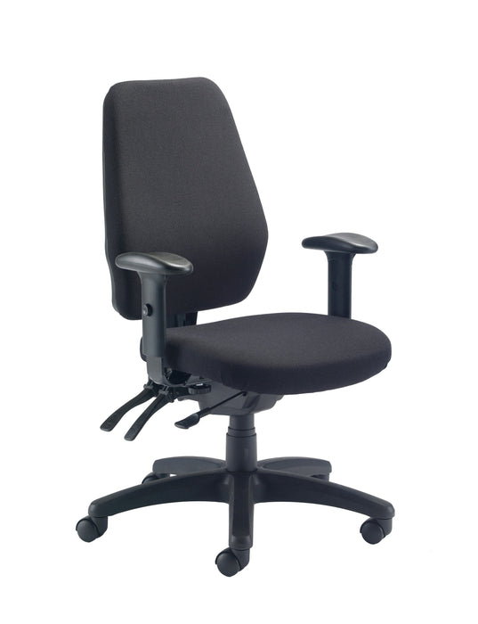 Call Centre 24hr Office Chair 24HR & POSTURE TC Group Grey Self Assembly (Next Day) 