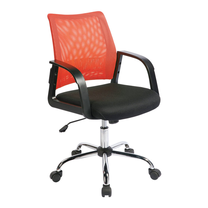 Calypso Desk Chair MESH CHAIRS Nautilus Designs Orange 