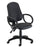 Calypso II Highback Operator Chair Office Chair, Fabric Office Chair TC Group Black PU Leather Fixed 