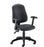 Calypso II Highback Operator Chair Office Chair, Fabric Office Chair TC Group Black PU Leather Folding 