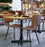 Chicago Cast Iron Poseur Table Base Café Furniture zaptrading 