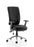 Chiro High Back Operator Chair Task and Operator Dynamic Office Solutions Black Fabric With Arms Black