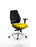 Chiro Plus Posture Chair Bespoke Posture Dynamic Office Solutions Bespoke Senna Yellow Black 