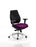Chiro Plus Posture Chair Bespoke Posture Dynamic Office Solutions Bespoke Tansy Purple Black 