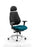 Chiro Plus Ultimate Bespoke With Headrest Posture Dynamic Office Solutions Bespoke Maringa Teal Black 
