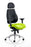 Chiro Plus Ultimate Bespoke With Headrest Posture Dynamic Office Solutions Bespoke Myrrh Green Black 