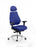 Chiro Plus Ultimate Bespoke With Headrest Posture Dynamic Office Solutions Bespoke Stevia Blue Matching Bespoke Colour 