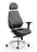Chiro Plus Ultimate With Headrest Posture Dynamic Office Solutions Black Leather 