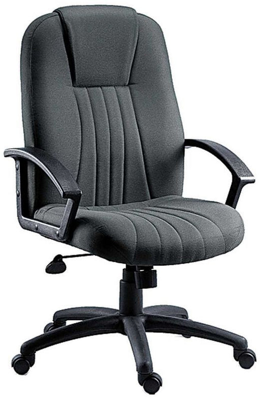 City Fabric Executive Office Chair Office Chair Teknik Charcoal 