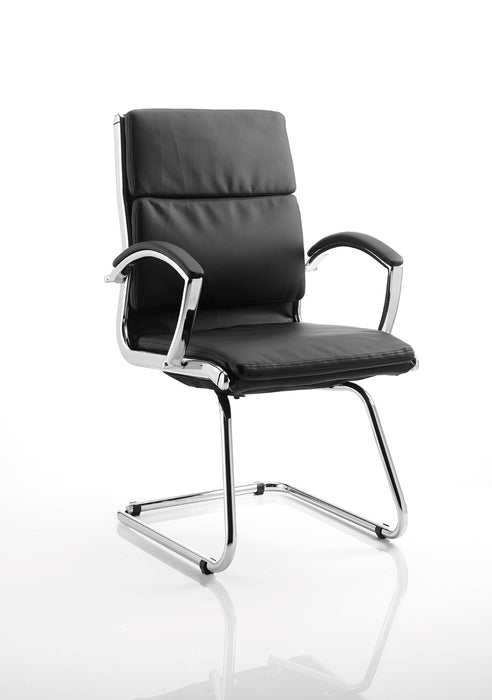 Classic Cantilever Chair Visitor Dynamic Office Solutions Black 