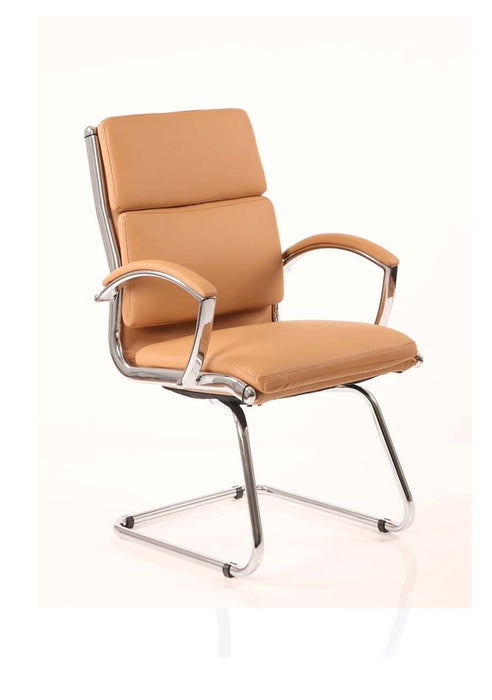Classic Cantilever Chair Visitor Dynamic Office Solutions Tan 