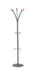 Classic Silver Steel Office Coat Stand Coat Stands Dynamic Office Solutions Silver 