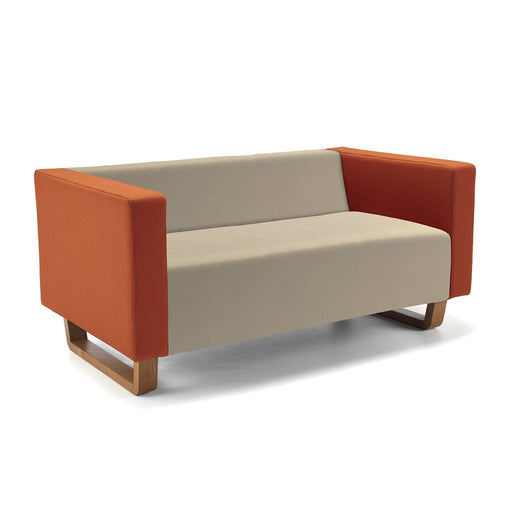 Cleo Sled Base Three Person Sofa SOFT SEATING Social Spaces 