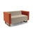 Cleo Sled Base Two Person Sofa SOFT SEATING Social Spaces 