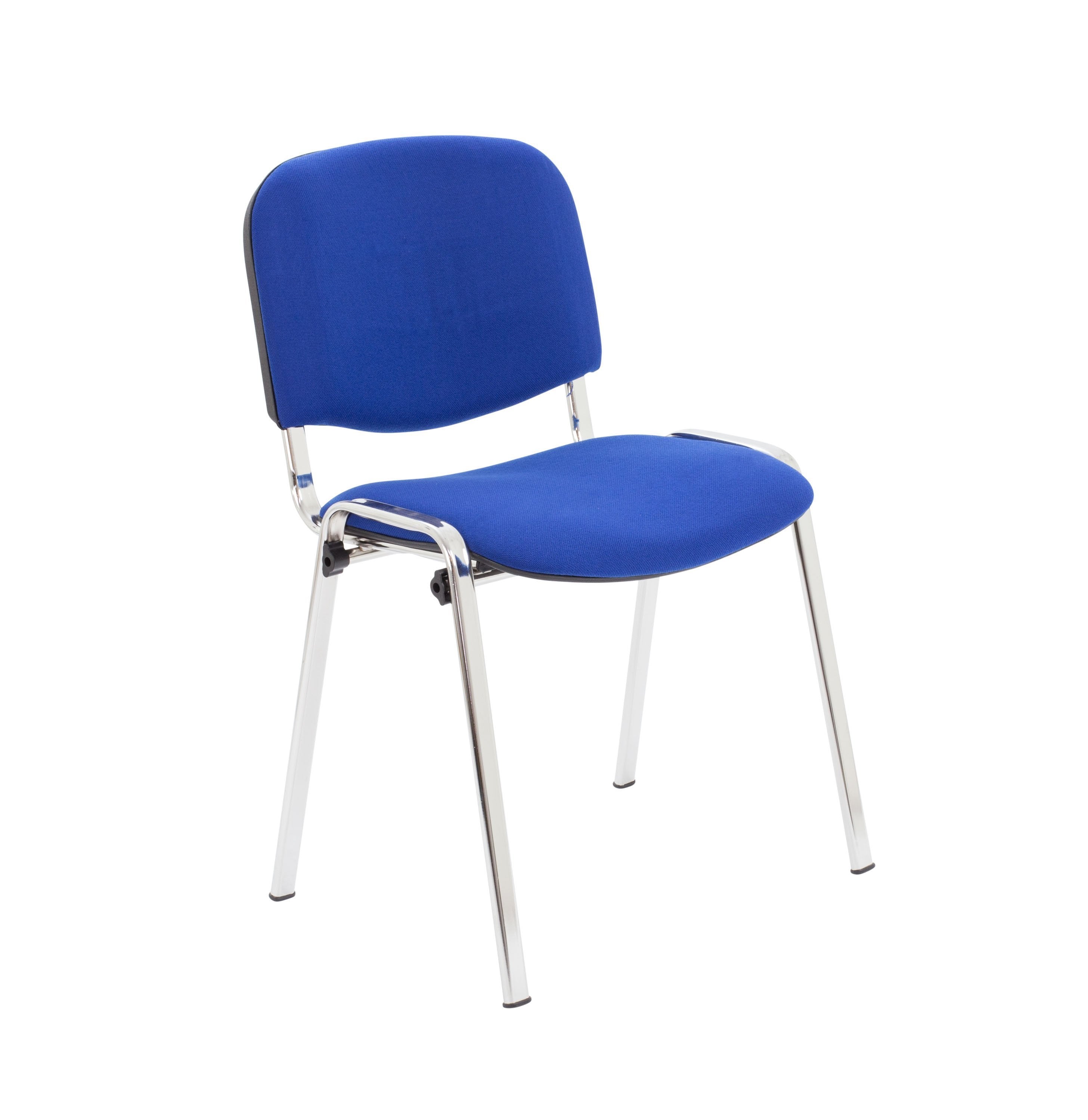 Club Conference Room Chair - Chrome Frame