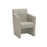 Club Upholstered Square Tub Chair SOFT SEATING & RECEP Nowy Styl Khaki Green CSE45 No 
