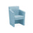 Club Upholstered Square Tub Chair SOFT SEATING & RECEP Nowy Styl Light Blue CSE20 No 