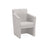 Club Upholstered Square Tub Chair SOFT SEATING & RECEP Nowy Styl Light Grey CSE46 No 