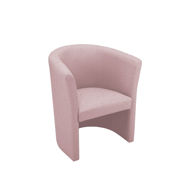 Club Upholstered Tub Chair SOFT SEATING & RECEP Nowy Styl Light Pink CSE19 