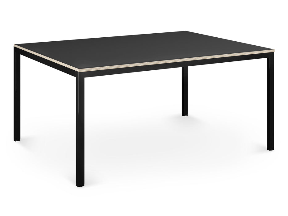 Co Stories Nero Bench BENCH DESKS Workstories 2 Person 980mm None