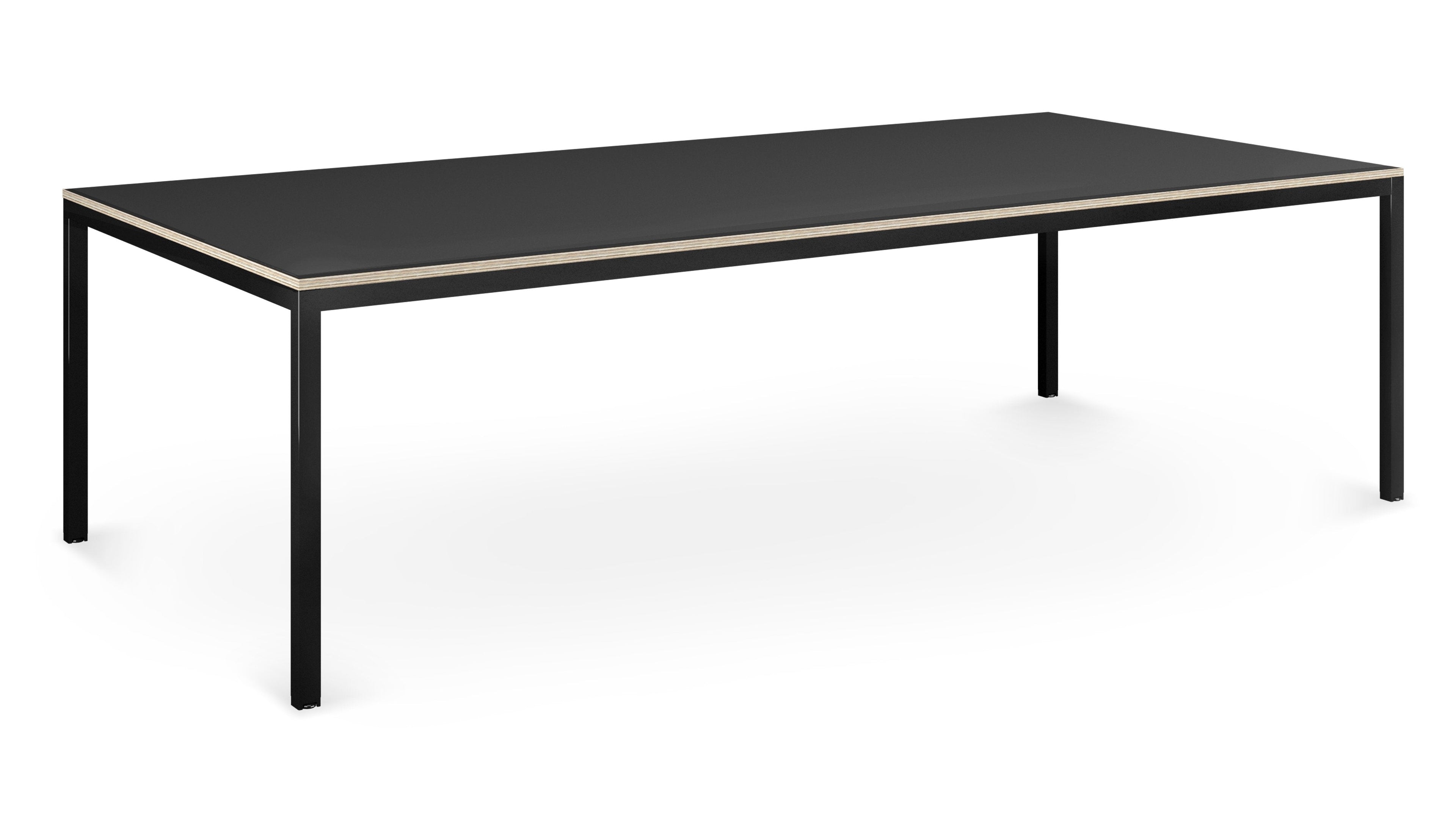 Co Stories Nero Bench BENCH DESKS Workstories 6 Person 2180mm None