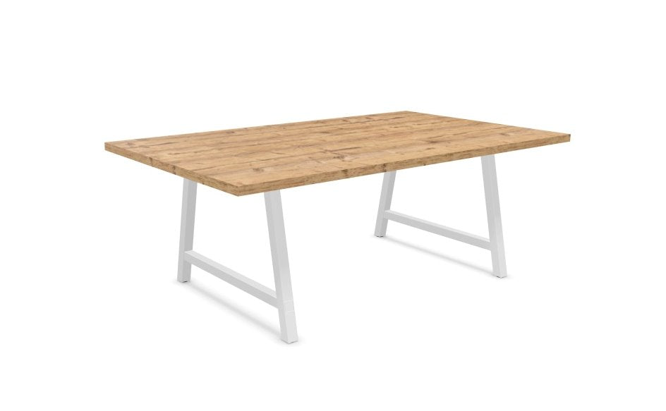 Cohesion Meeting Table Desking Buronomic D 100 / L 200 White Timber