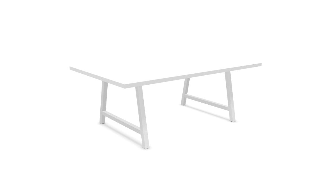 Cohesion Meeting Table Desking Buronomic D 100 / L 200 White White