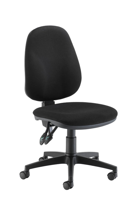Concept High Back Operator Chair OPERATOR TC Group Black No Arms Self Assembly (Next Day