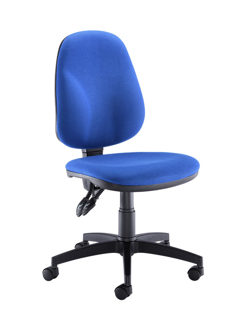 Concept High Back Operator Chair OPERATOR TC Group Blue Fixed Arms Self Assembly (Next Day