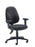 Concept High Back Operator Chair OPERATOR TC Group Grey Adjustable Arms Self Assembly (Next Day)