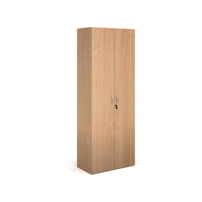 Contract double door office cupboard 2030mm high with 4 shelves Wooden Storage Dams 