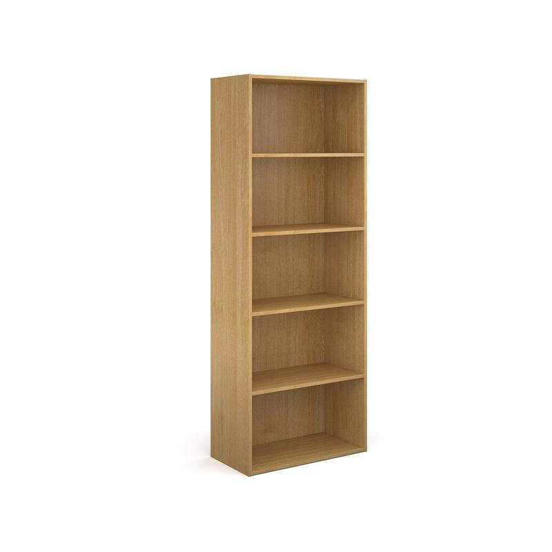 Contract Office bookcase 2030mm high with 4 shelves Wooden Storage Dams 